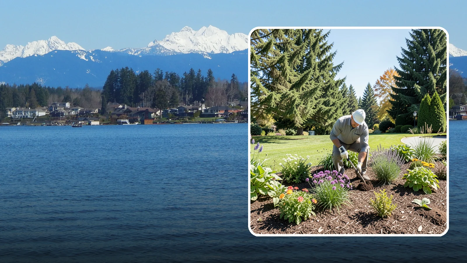 Garden Bed Maintenance in Lake Stevens, Snohomish County, WA - Ongoing bed maintenance - weeding, pruning, deadheading, and mulch care - to keep beds looking their best.