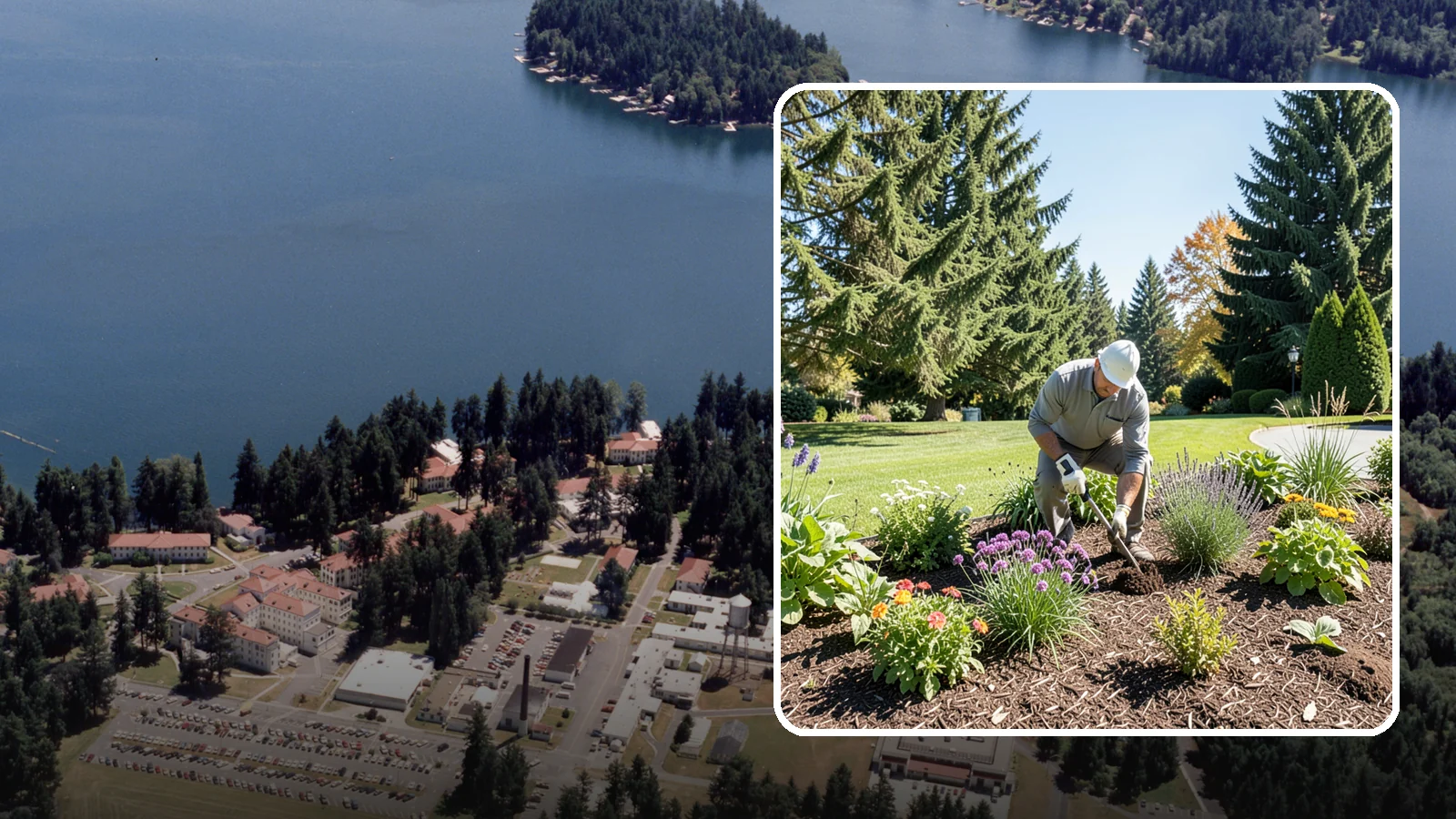 Garden Bed Maintenance in Lakewood, Pierce County, WA - Ongoing bed maintenance - weeding, pruning, deadheading, and mulch care - to keep beds looking their best.