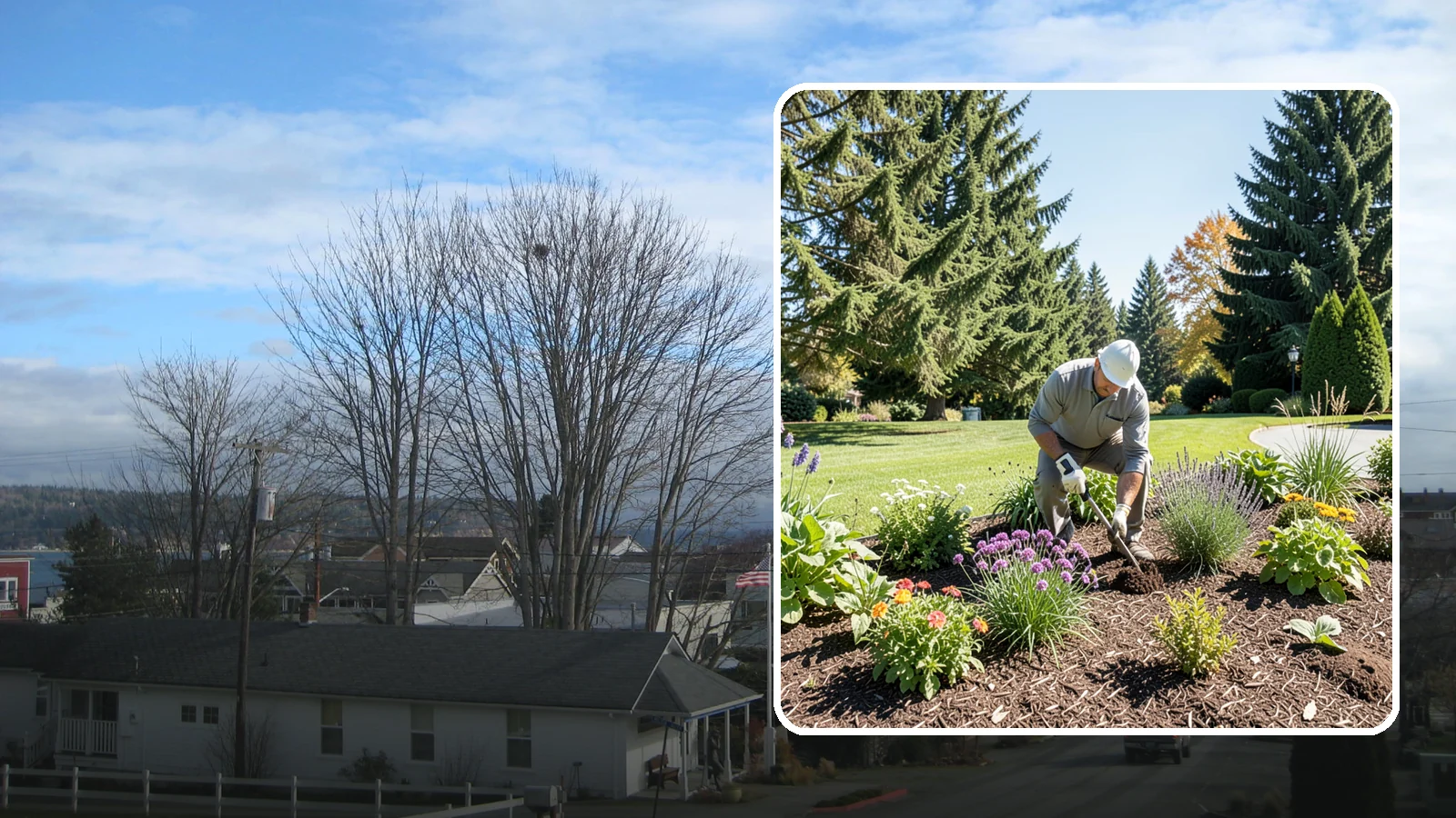 Garden Bed Maintenance in Langley, Island County, WA - Ongoing bed maintenance - weeding, pruning, deadheading, and mulch care - to keep beds looking their best.
