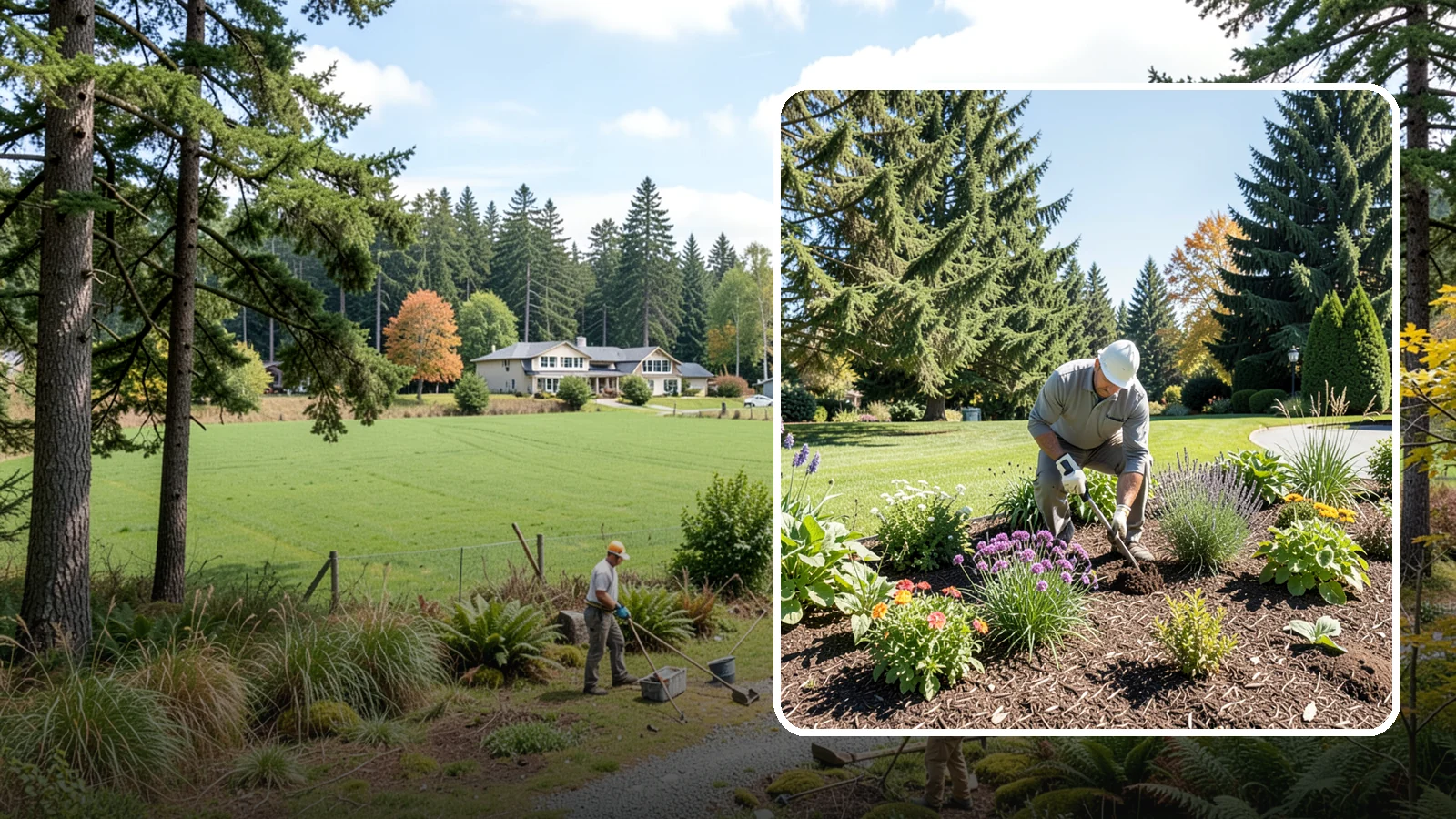Garden Bed Maintenance in Lyman, Skagit County, WA - Ongoing bed maintenance - weeding, pruning, deadheading, and mulch care - to keep beds looking their best.