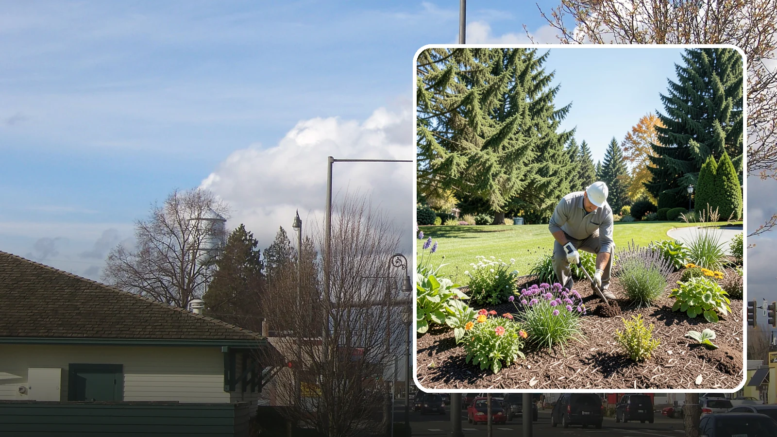 Garden Bed Maintenance in Marysville, Snohomish County, WA - Ongoing bed maintenance - weeding, pruning, deadheading, and mulch care - to keep beds looking their best.