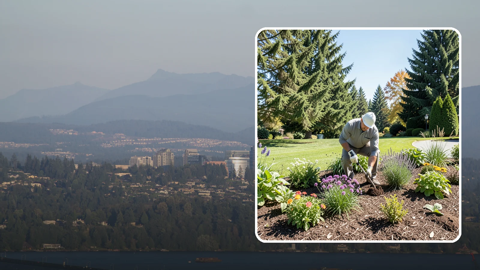 Garden Bed Maintenance in Medina, King County, WA - Ongoing bed maintenance - weeding, pruning, deadheading, and mulch care - to keep beds looking their best.