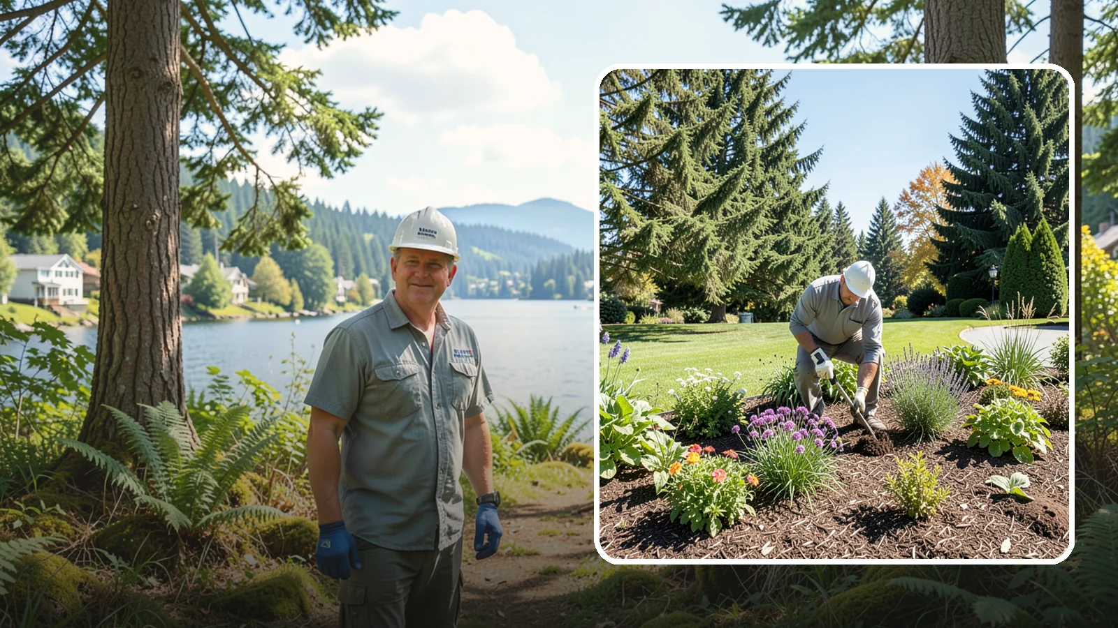 Garden Bed Maintenance in Milton, King County, WA - Ongoing bed maintenance - weeding, pruning, deadheading, and mulch care - to keep beds looking their best.