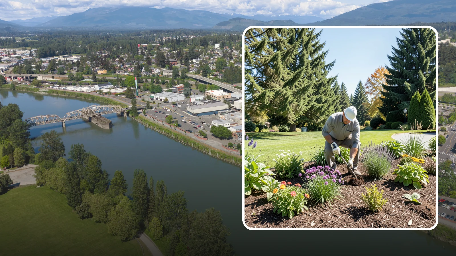Garden Bed Maintenance in Mount Vernon, Skagit County, WA - Ongoing bed maintenance - weeding, pruning, deadheading, and mulch care - to keep beds looking their best.