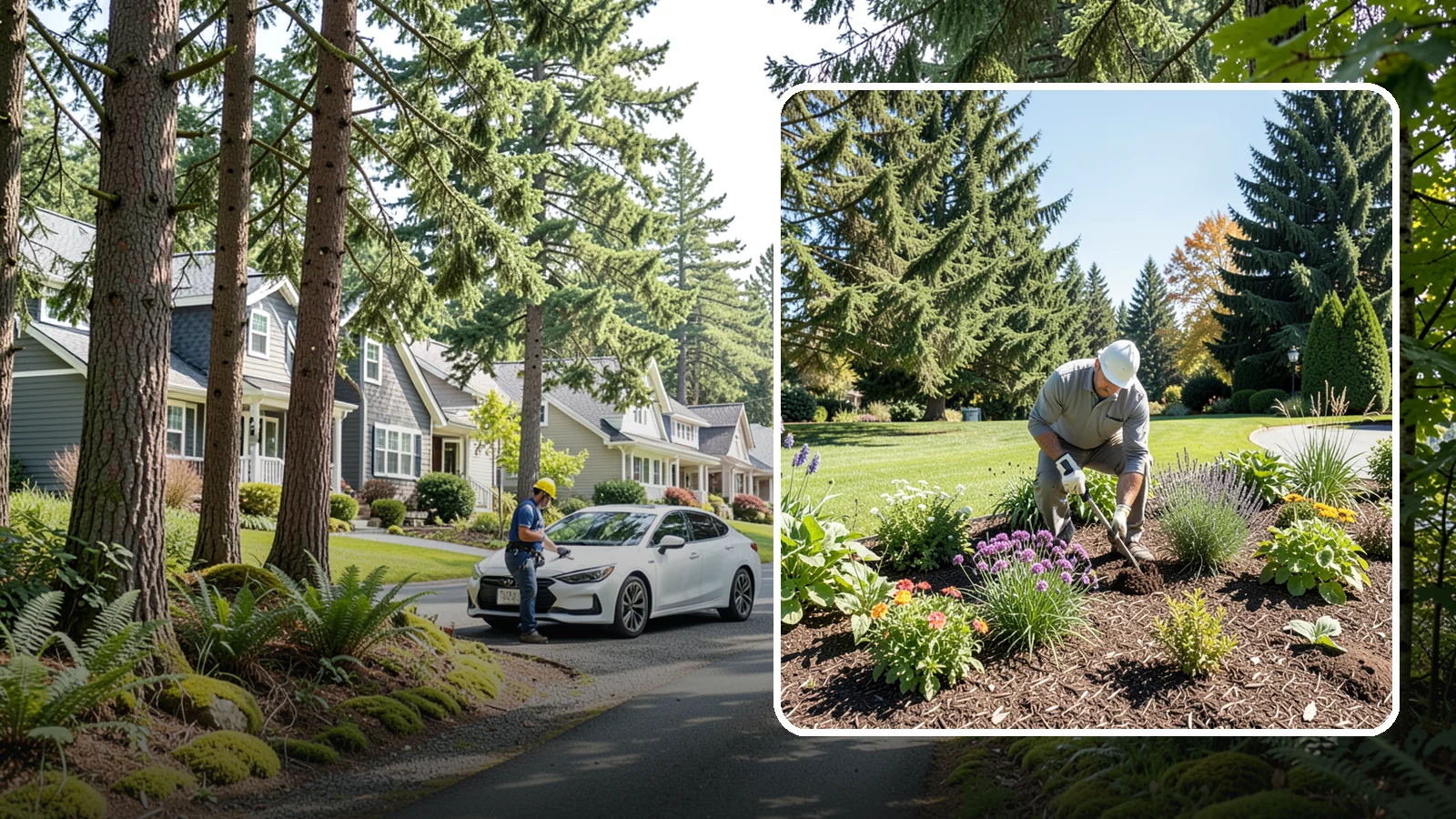 Garden Bed Maintenance in Normandy Park, King County, WA - Ongoing bed maintenance - weeding, pruning, deadheading, and mulch care - to keep beds looking their best.
