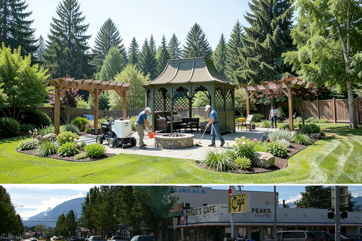Garden Bed Maintenance in North Bend, King County, WA - Delivered on a recurring schedule through the growing season.