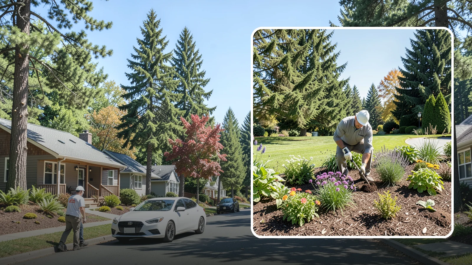 Garden Bed Maintenance in Orting, Pierce County, WA - Ongoing bed maintenance - weeding, pruning, deadheading, and mulch care - to keep beds looking their best.