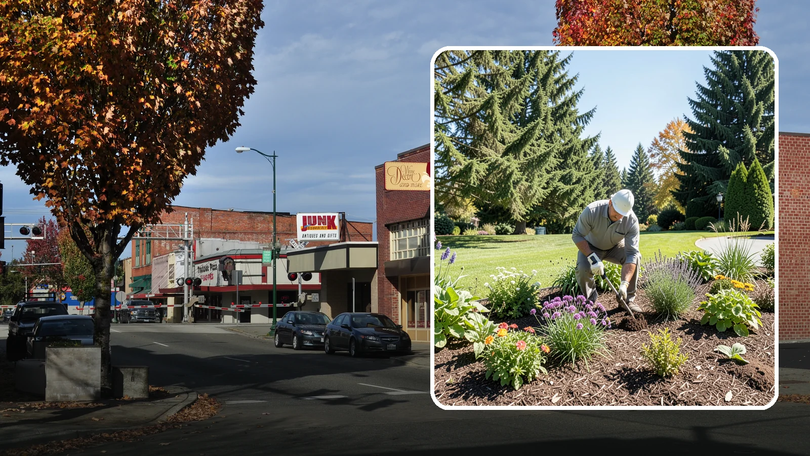 Garden Bed Maintenance in Puyallup, Pierce County, WA - Ongoing bed maintenance - weeding, pruning, deadheading, and mulch care - to keep beds looking their best.
