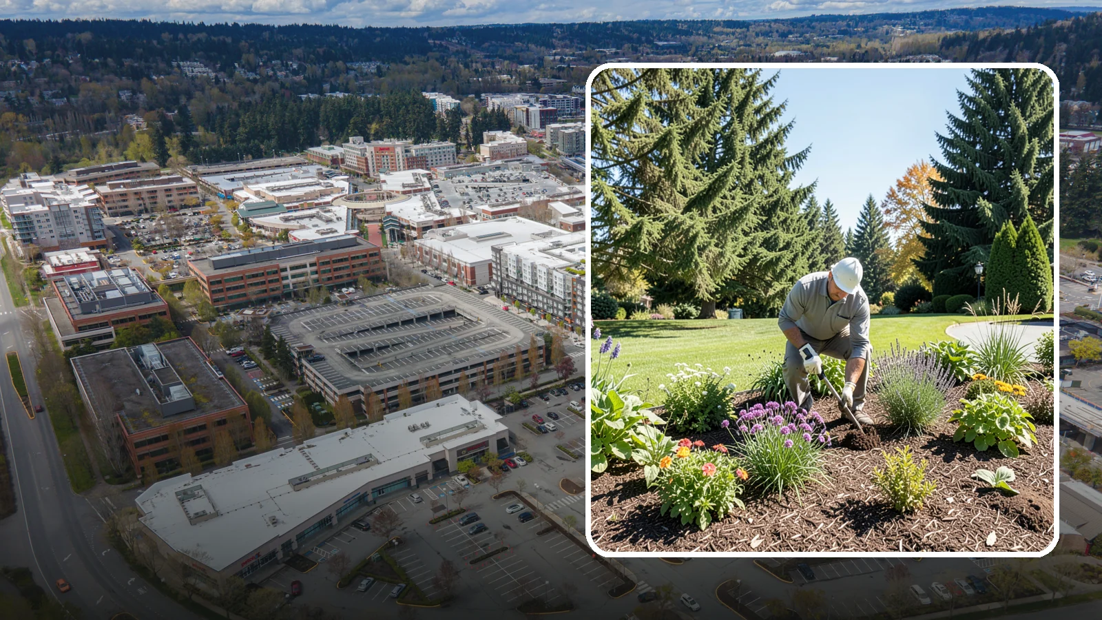 Garden Bed Maintenance in Redmond, King County, WA - Ongoing bed maintenance - weeding, pruning, deadheading, and mulch care - to keep beds looking their best.