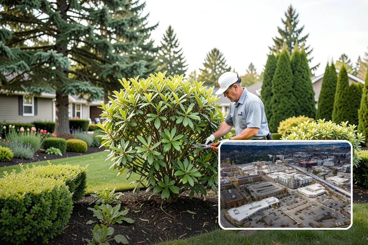 Garden Bed Maintenance in Redmond, King County, WA - Beds kept consistently tidy