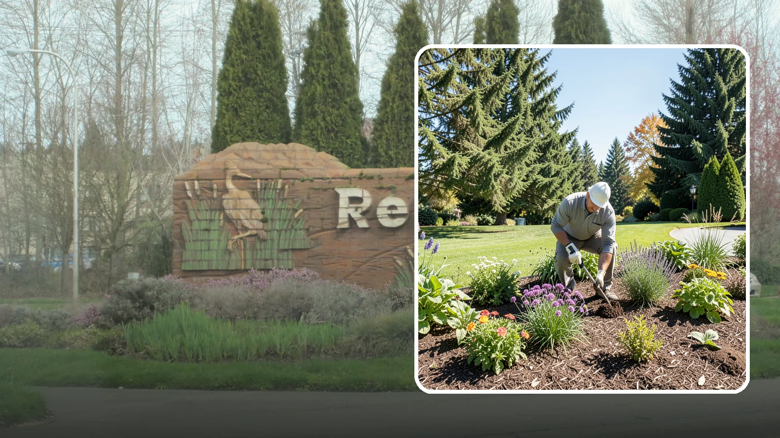 Garden Bed Maintenance in Renton, King County, WA - Ongoing bed maintenance - weeding, pruning, deadheading, and mulch care - to keep beds looking their best.