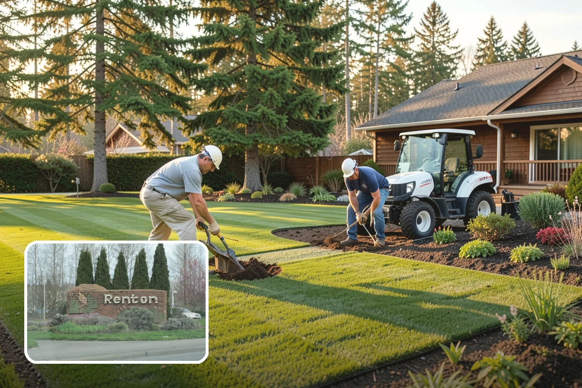 Garden Bed Maintenance in Renton, King County, WA - Beds kept consistently tidy