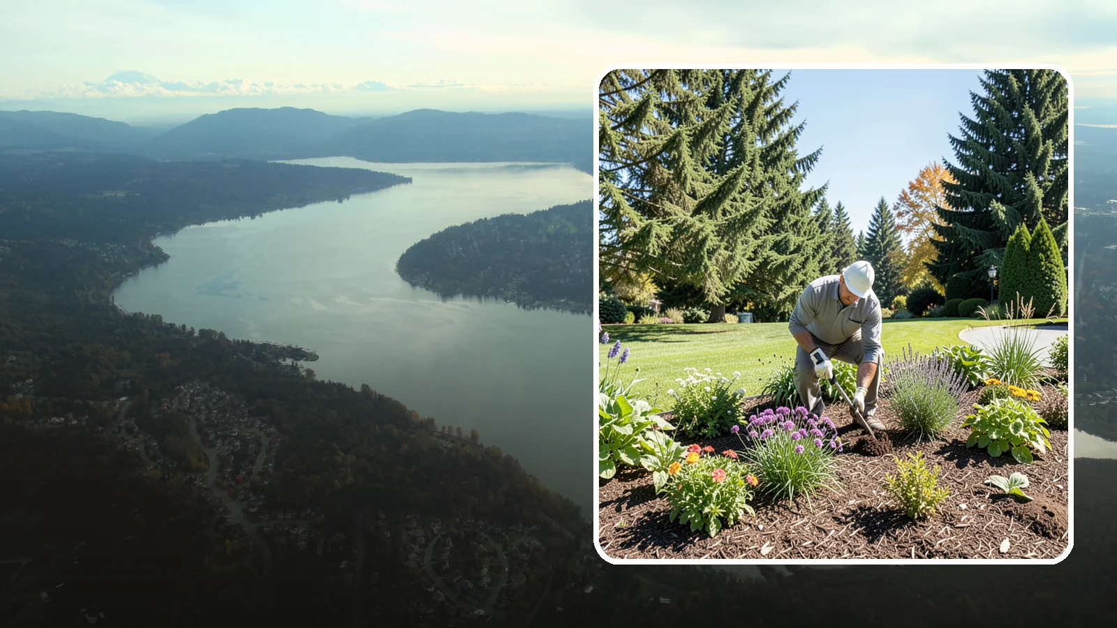Garden Bed Maintenance in Sammamish, King County, WA - Ongoing bed maintenance - weeding, pruning, deadheading, and mulch care - to keep beds looking their best.