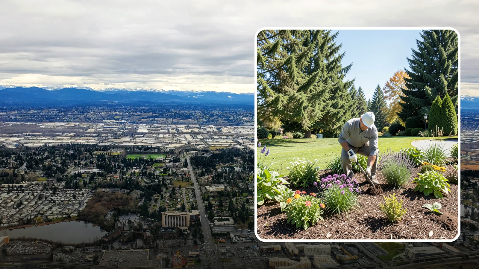Garden Bed Maintenance in SeaTac, King County, WA - Ongoing bed maintenance - weeding, pruning, deadheading, and mulch care - to keep beds looking their best.
