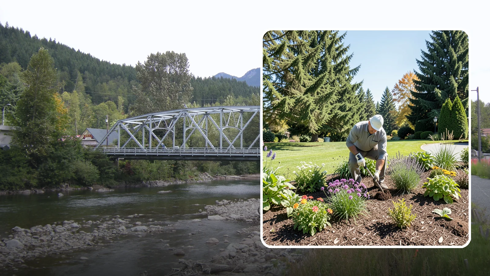Garden Bed Maintenance in Skykomish, King County, WA - Ongoing bed maintenance - weeding, pruning, deadheading, and mulch care - to keep beds looking their best.