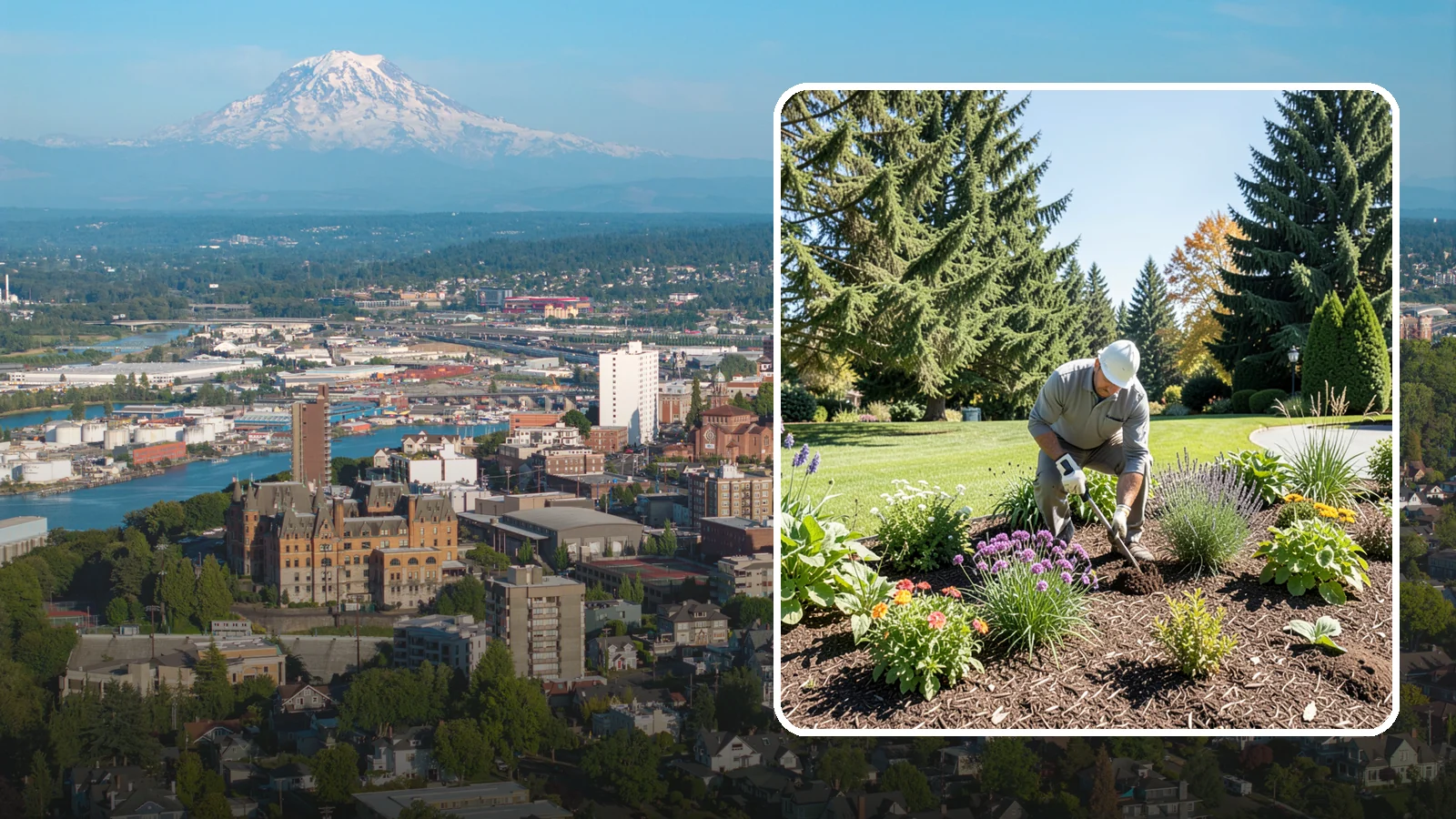 Garden Bed Maintenance in Tacoma, Pierce County, WA - Ongoing bed maintenance - weeding, pruning, deadheading, and mulch care - to keep beds looking their best.