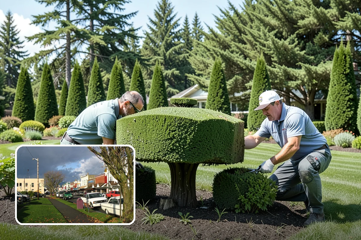 Garden Bed Renovation in Arlington, Snohomish County, WA - Corrects drainage problems caused by compacted clay and steady rainfall