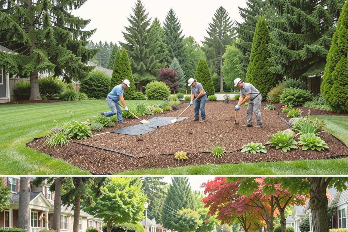 Garden Bed Renovation in Beaux Arts Village, King County, WA - Best tackled in early fall or spring when Puget Sound soils are workable but not waterlogged, giving new plantings time to root...