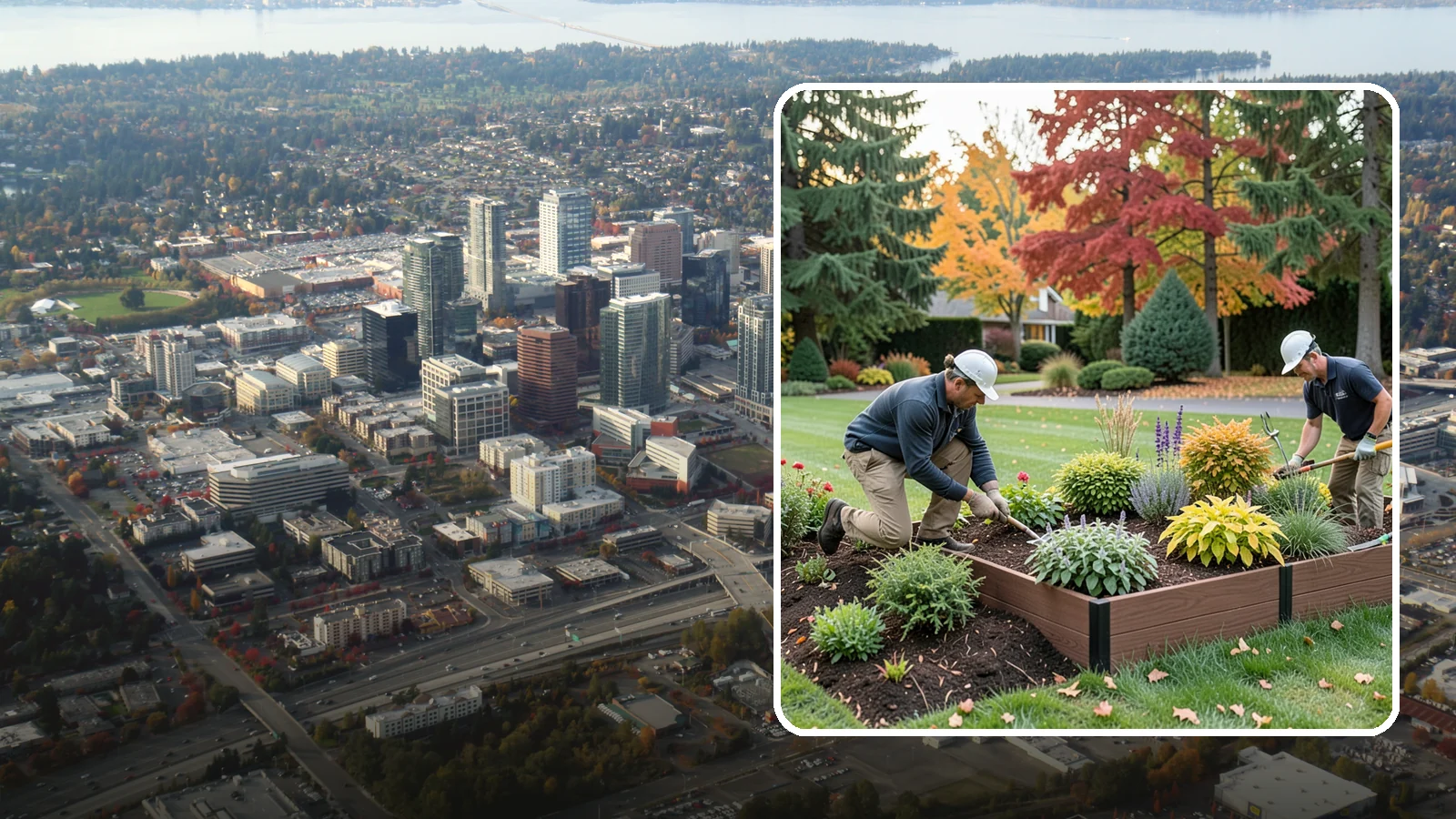 Garden Bed Renovation in Bellevue, King County, WA - We rebuild tired, overgrown Puget Sound garden beds into healthy, well-drained planting spaces that thrive in the Pacific...