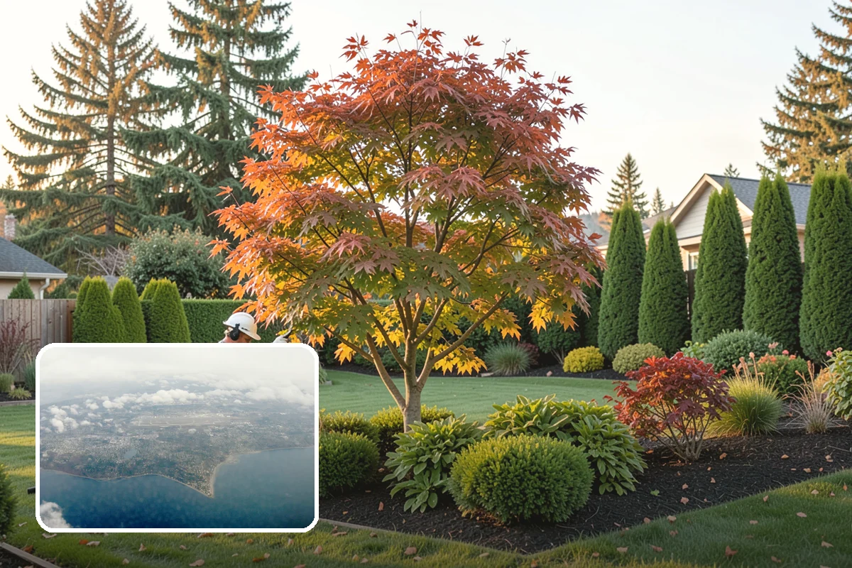 Garden Bed Renovation in Burien, King County, WA - Corrects drainage problems caused by compacted clay and steady rainfall
