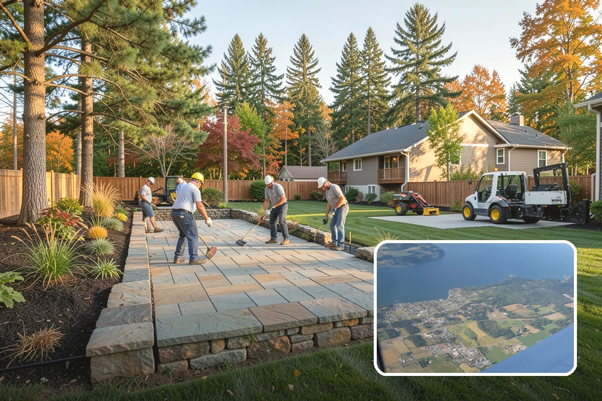 Garden Bed Renovation in Coupeville, Island County, WA - Corrects drainage problems caused by compacted clay and steady rainfall