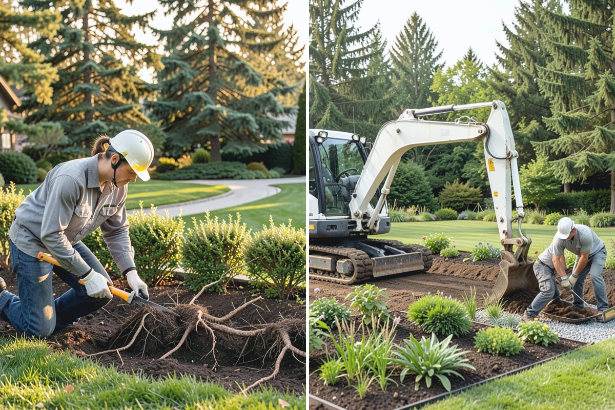 Garden Bed Renovation in Coupeville, Island County, WA - Assess existing soil, drainage, and plant health on site