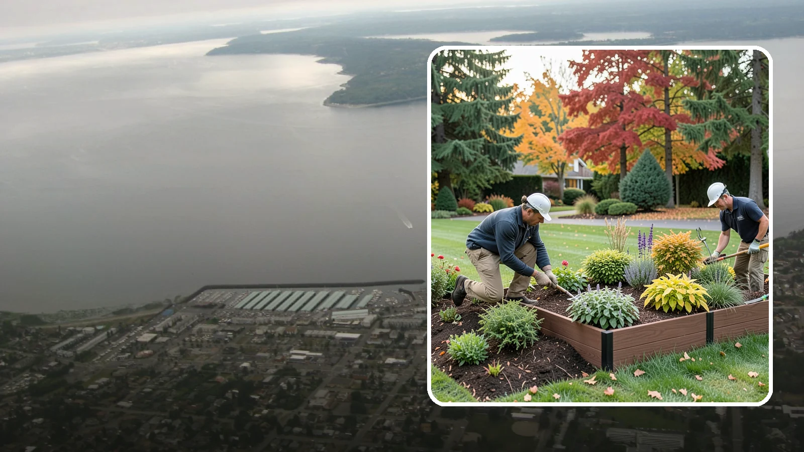 Garden Bed Renovation in Des Moines, King County, WA - We rebuild tired, overgrown Puget Sound garden beds into healthy, well-drained planting spaces that thrive in the Pacific...