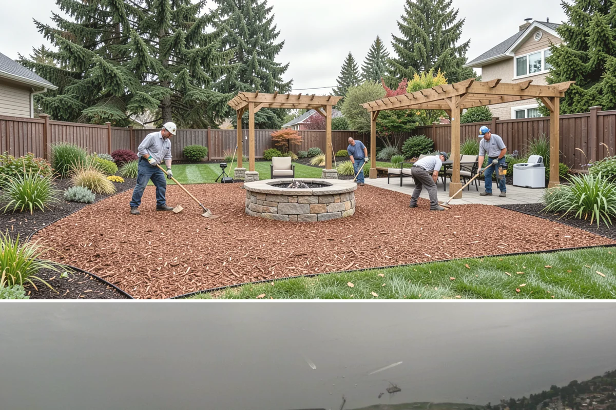 Garden Bed Renovation in Des Moines, King County, WA - Best tackled in early fall or spring when Puget Sound soils are workable but not waterlogged, giving new plantings time to root...