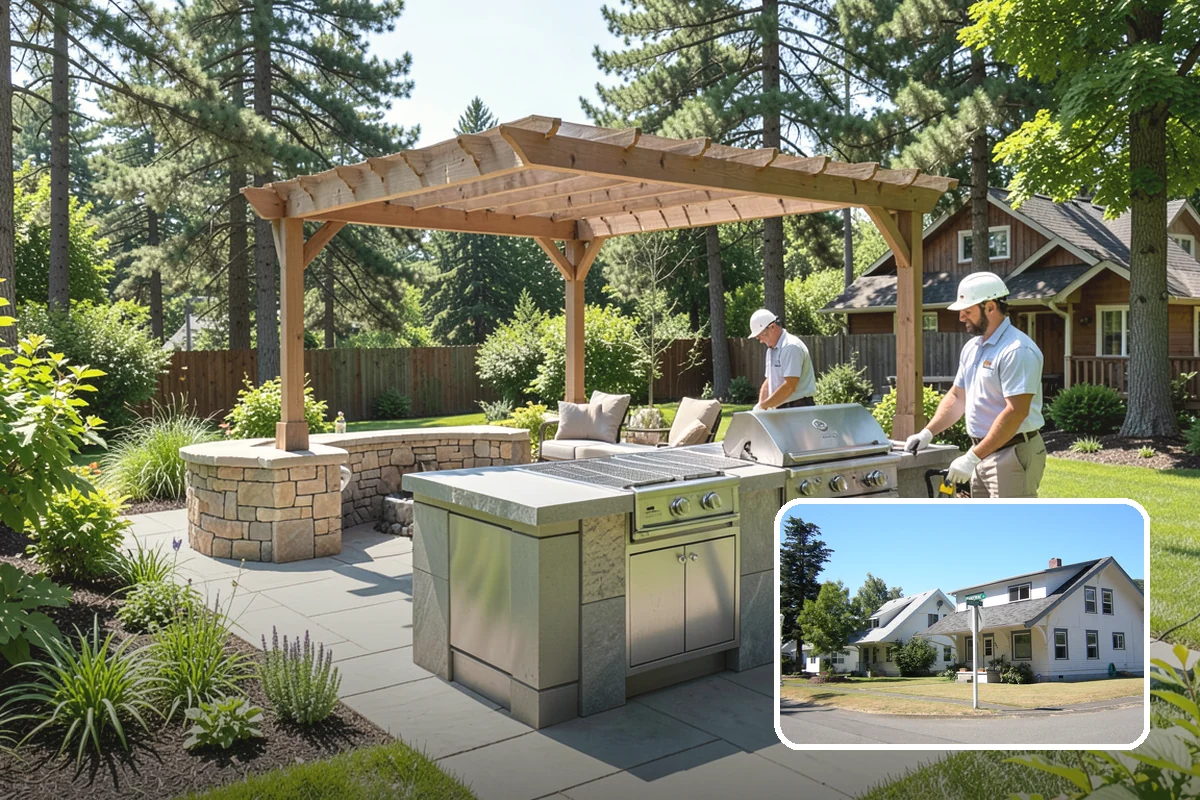 Garden Bed Renovation in DuPont, Pierce County, WA - Corrects drainage problems caused by compacted clay and steady rainfall