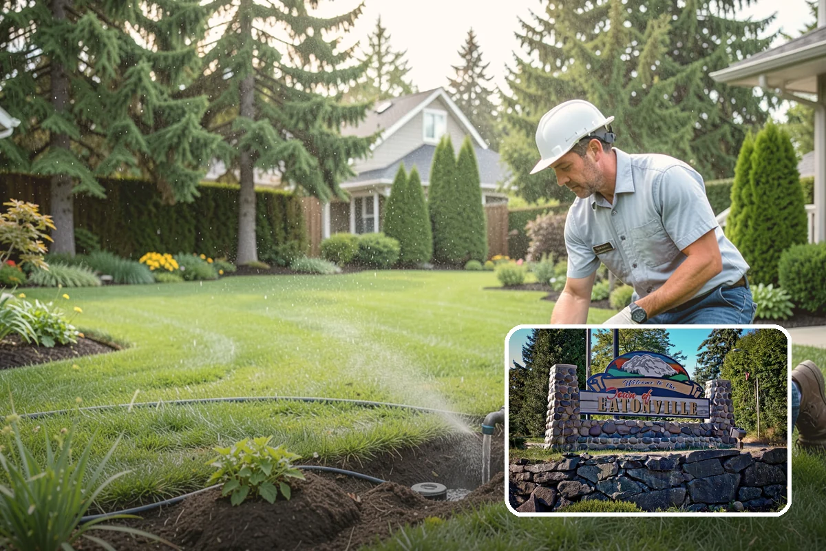 Garden Bed Renovation in Eatonville, Pierce County, WA - Corrects drainage problems caused by compacted clay and steady rainfall