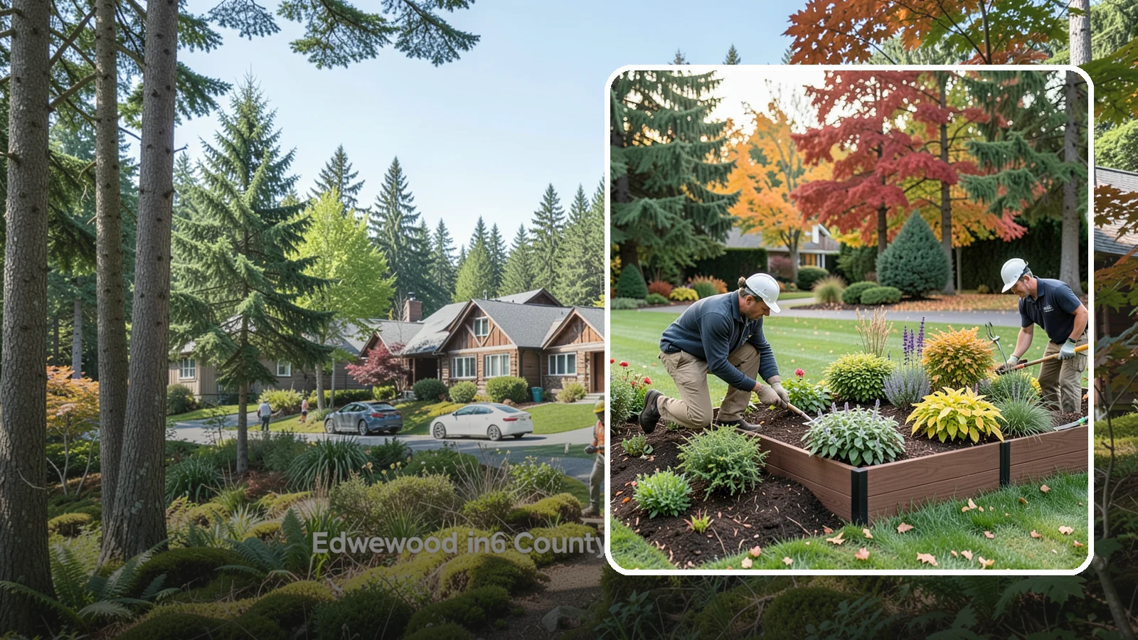 Garden Bed Renovation in Edgewood, Pierce County, WA - We rebuild tired, overgrown Puget Sound garden beds into healthy, well-drained planting spaces that thrive in the Pacific...