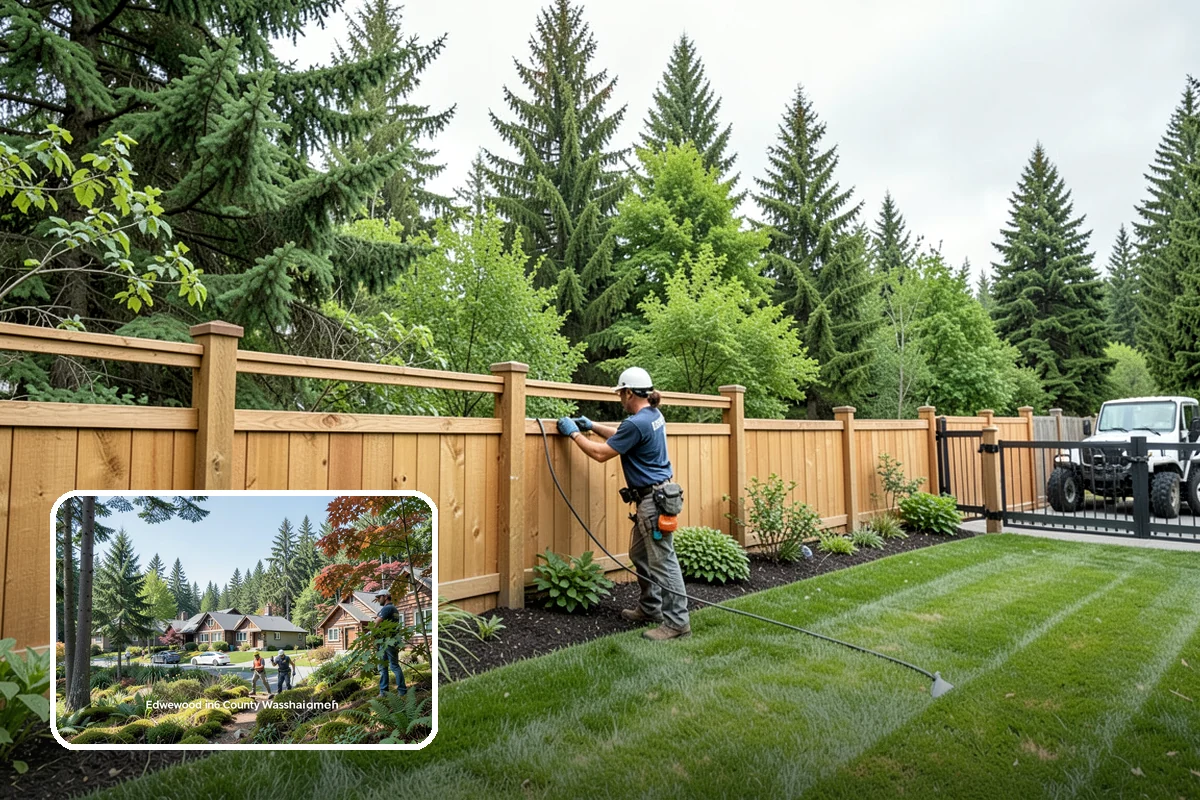 Garden Bed Renovation in Edgewood, Pierce County, WA - Corrects drainage problems caused by compacted clay and steady rainfall