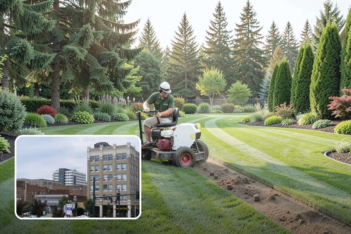 Garden Bed Renovation in Everett, Snohomish County, WA - Corrects drainage problems caused by compacted clay and steady rainfall