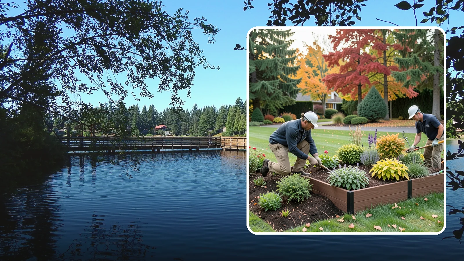 Garden Bed Renovation in Federal Way, King County, WA - We rebuild tired, overgrown Puget Sound garden beds into healthy, well-drained planting spaces that thrive in the Pacific...