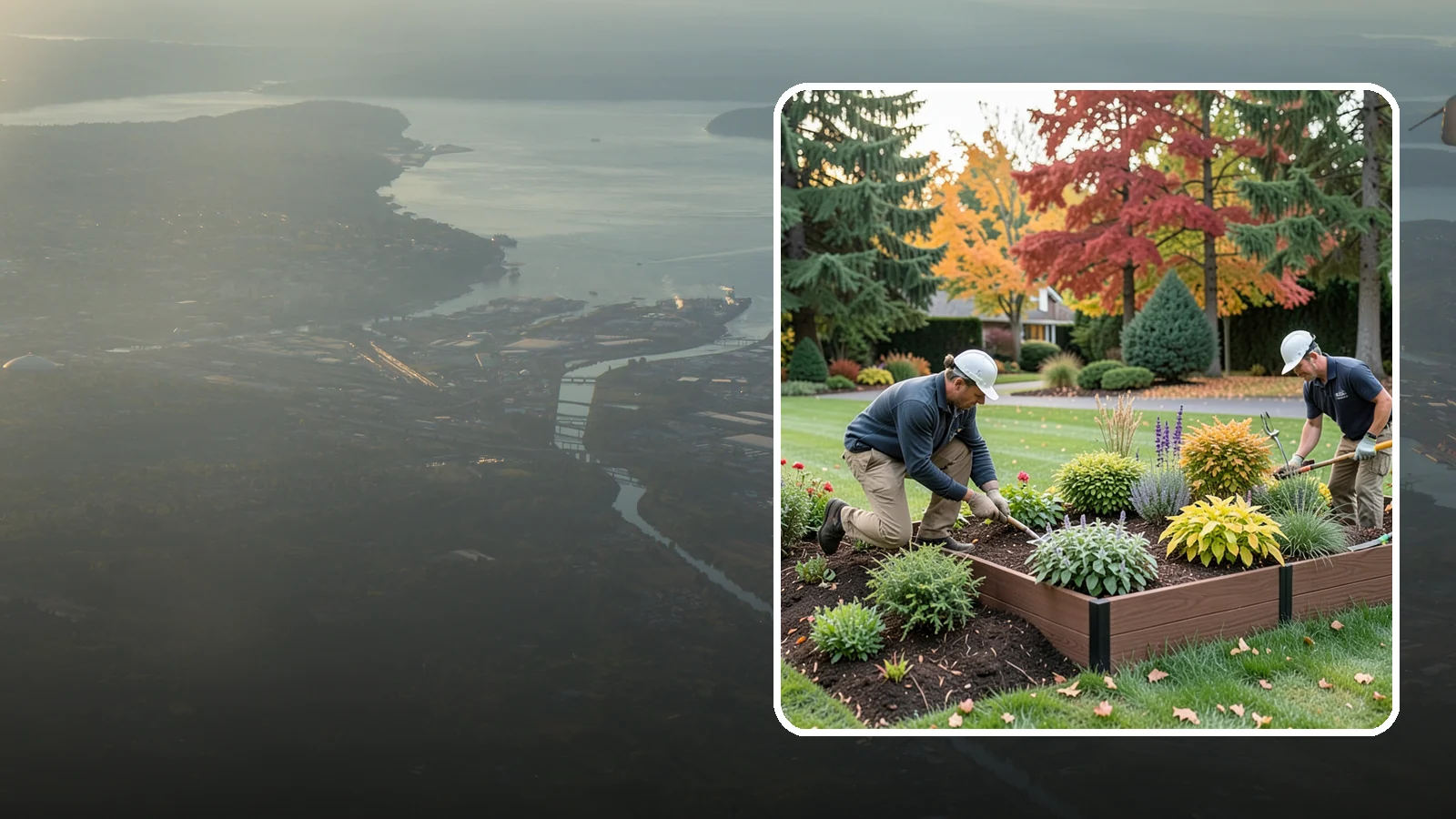 Garden Bed Renovation in Fife, Pierce County, WA - We rebuild tired, overgrown Puget Sound garden beds into healthy, well-drained planting spaces that thrive in the Pacific...