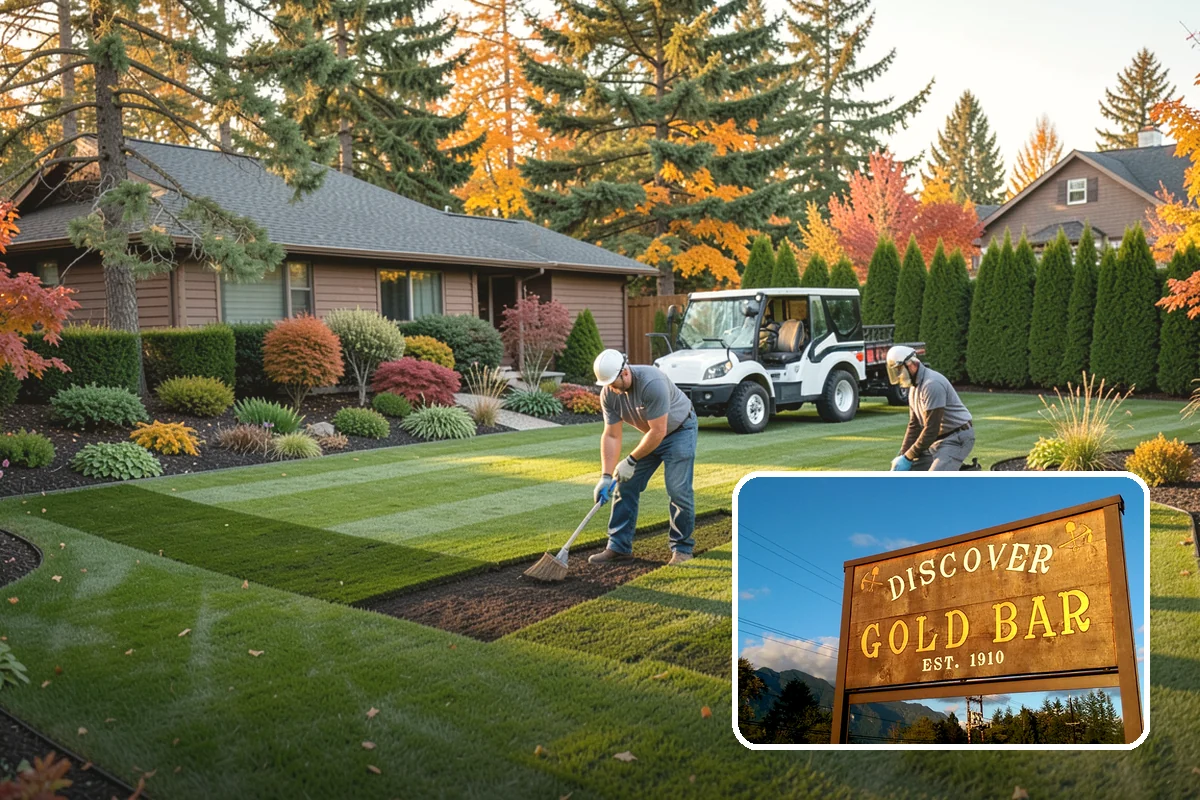 Garden Bed Renovation in Gold Bar, Snohomish County, WA - Corrects drainage problems caused by compacted clay and steady rainfall