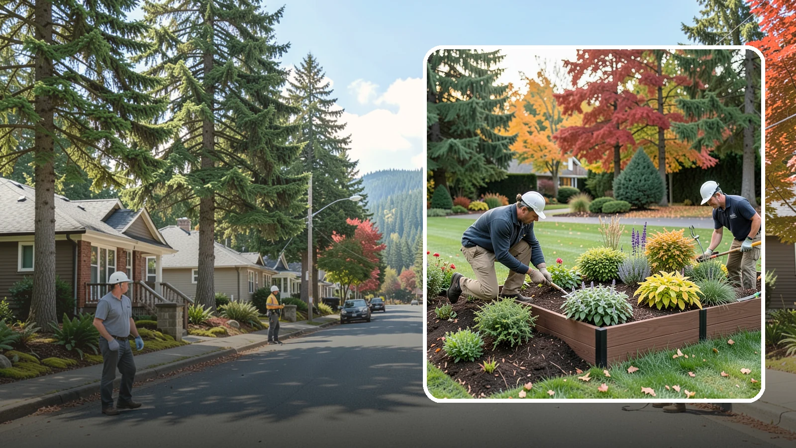 Garden Bed Renovation in Hunts Point, King County, WA - We rebuild tired, overgrown Puget Sound garden beds into healthy, well-drained planting spaces that thrive in the Pacific...