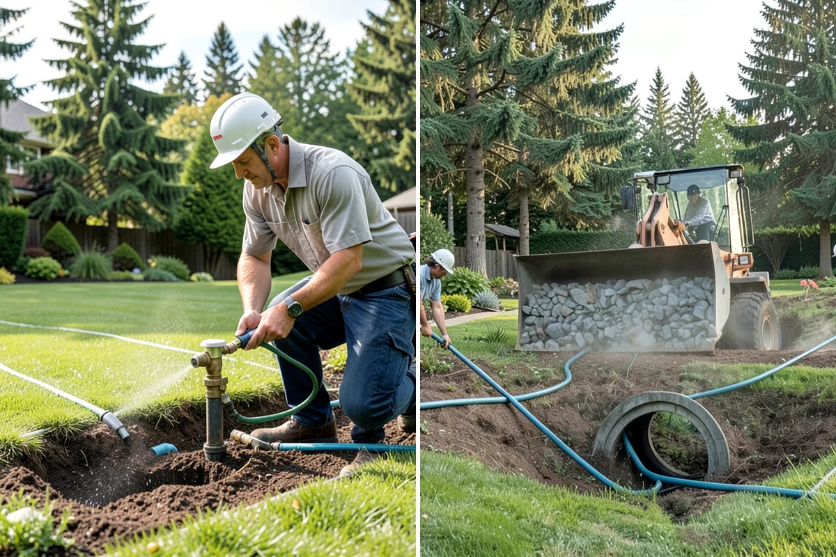 Garden Bed Renovation in Hunts Point, King County, WA - Assess existing soil, drainage, and plant health on site