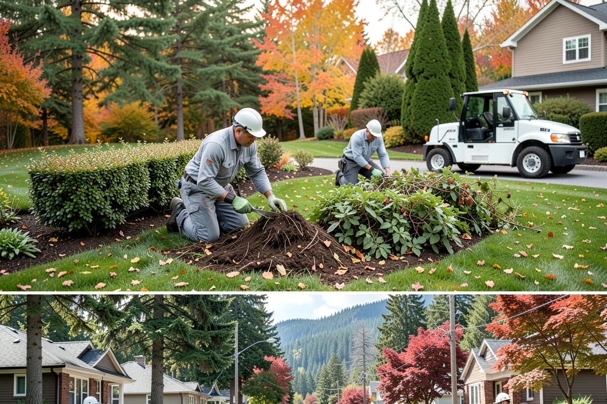 Garden Bed Renovation in Hunts Point, King County, WA - Best tackled in early fall or spring when Puget Sound soils are workable but not waterlogged, giving new plantings time to root...