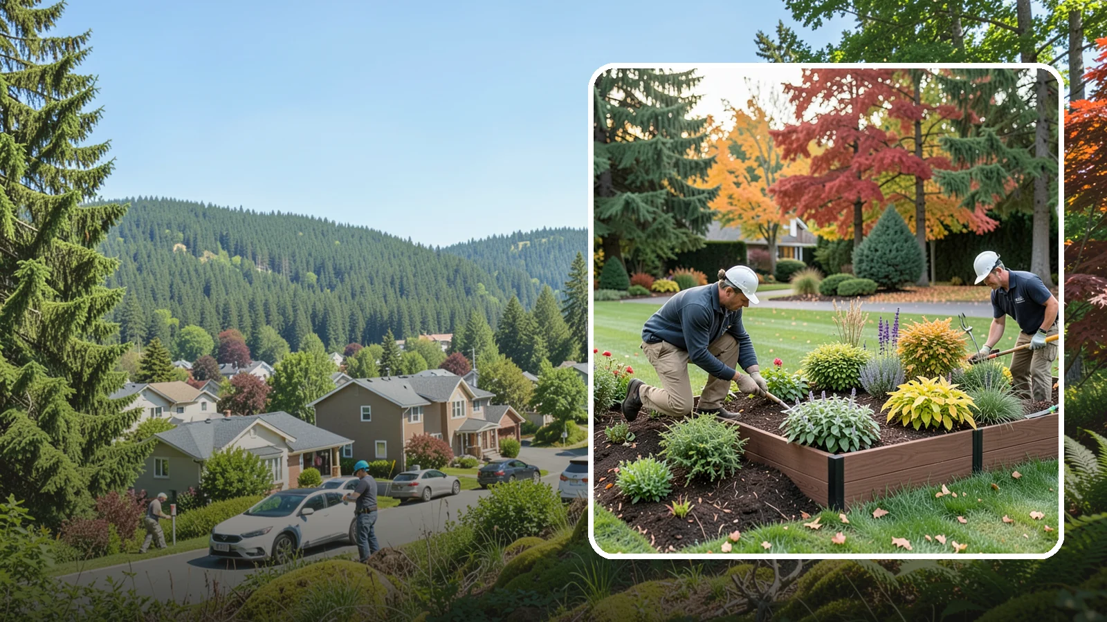 Garden Bed Renovation in Index, Snohomish County, WA - We rebuild tired, overgrown Puget Sound garden beds into healthy, well-drained planting spaces that thrive in the Pacific...