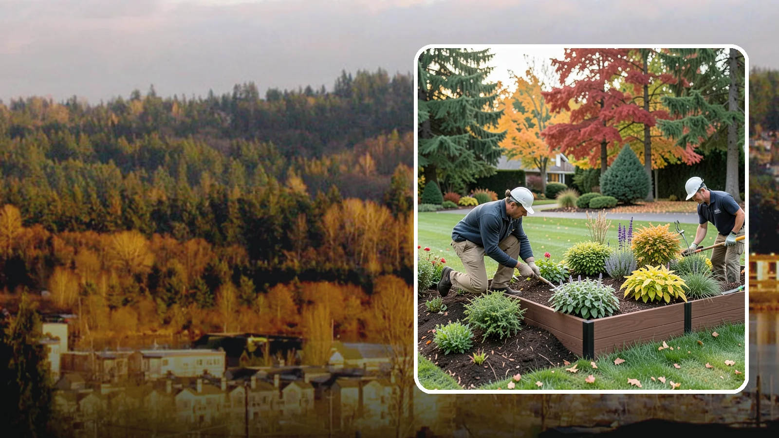 Garden Bed Renovation in Kenmore, King County, WA - We rebuild tired, overgrown Puget Sound garden beds into healthy, well-drained planting spaces that thrive in the Pacific...