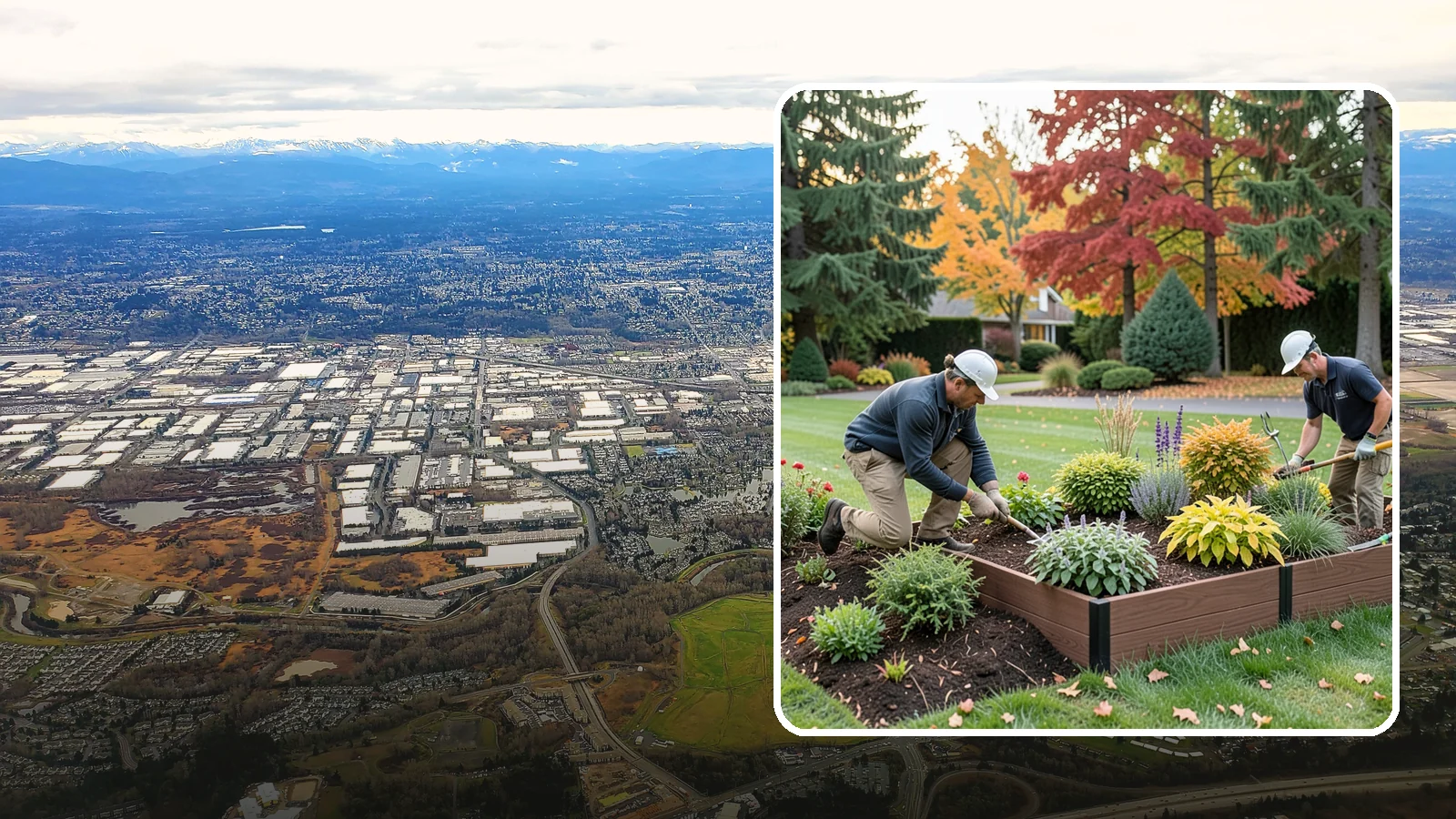 Garden Bed Renovation in Kent, King County, WA - We rebuild tired, overgrown Puget Sound garden beds into healthy, well-drained planting spaces that thrive in the Pacific...