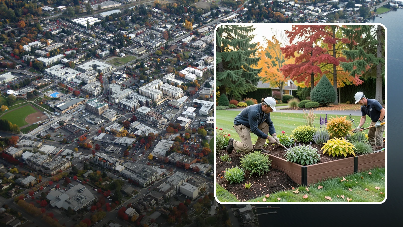 Garden Bed Renovation in Kirkland, King County, WA - We rebuild tired, overgrown Puget Sound garden beds into healthy, well-drained planting spaces that thrive in the Pacific...