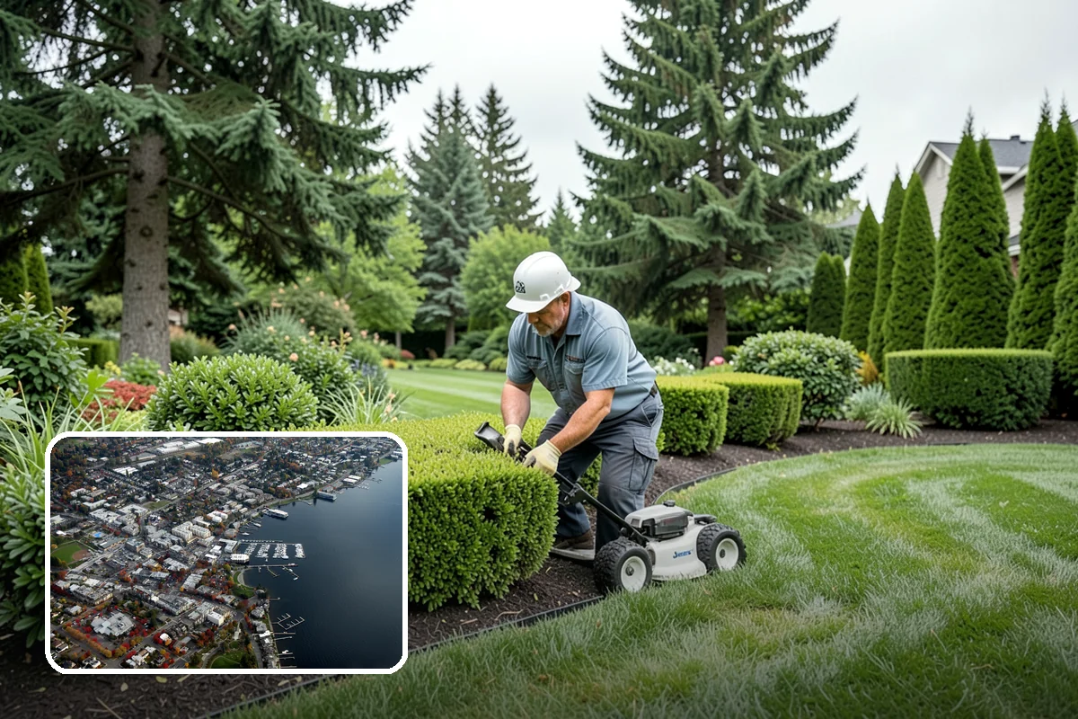Garden Bed Renovation in Kirkland, King County, WA - Corrects drainage problems caused by compacted clay and steady rainfall