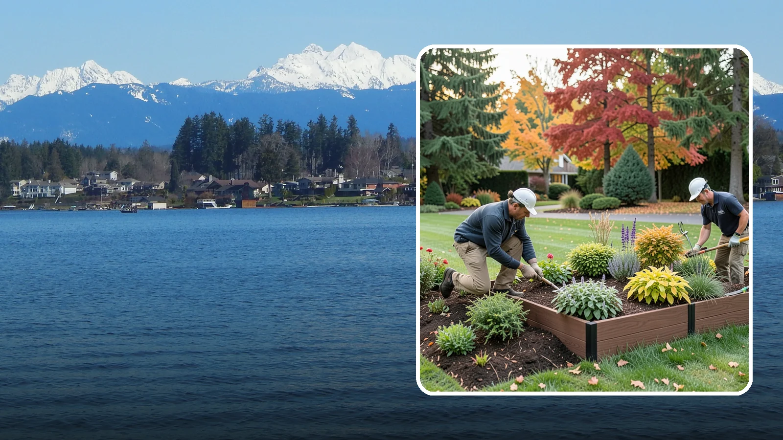 Garden Bed Renovation in Lake Stevens, Snohomish County, WA - We rebuild tired, overgrown Puget Sound garden beds into healthy, well-drained planting spaces that thrive in the Pacific...