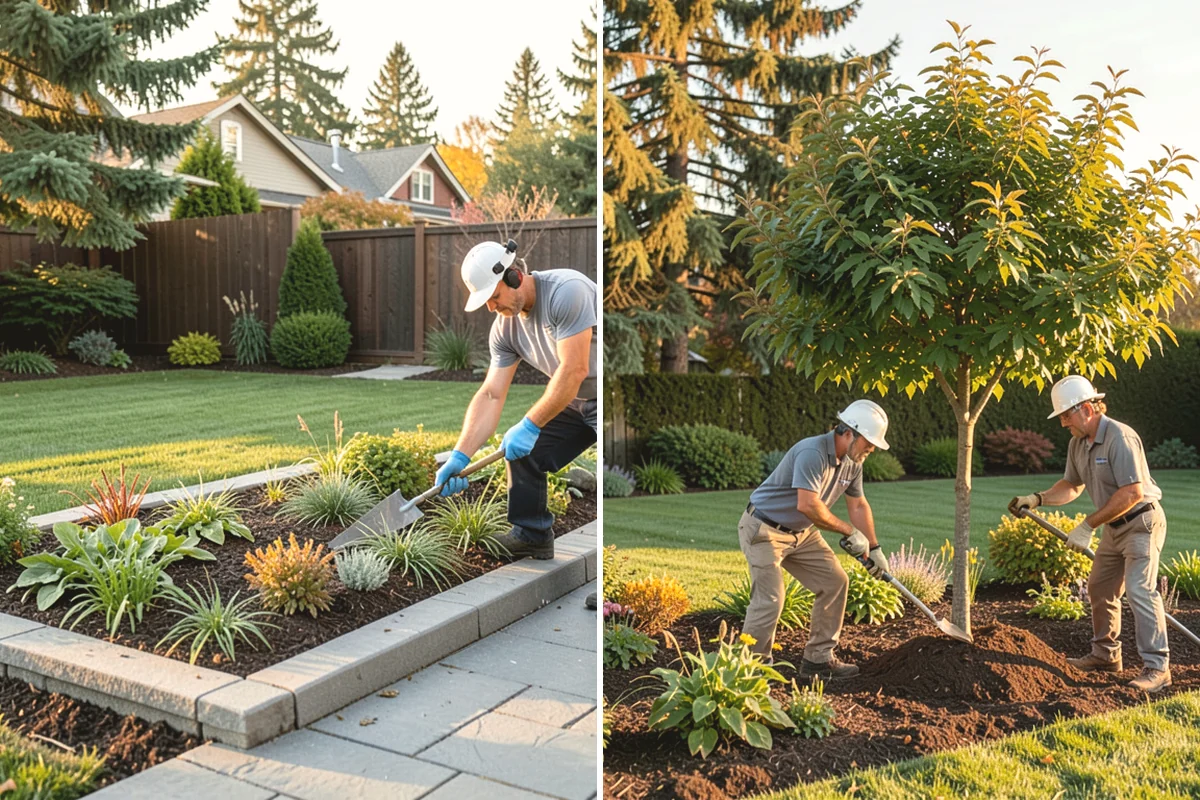 Garden Bed Renovation in Lake Stevens, Snohomish County, WA - Assess existing soil, drainage, and plant health on site