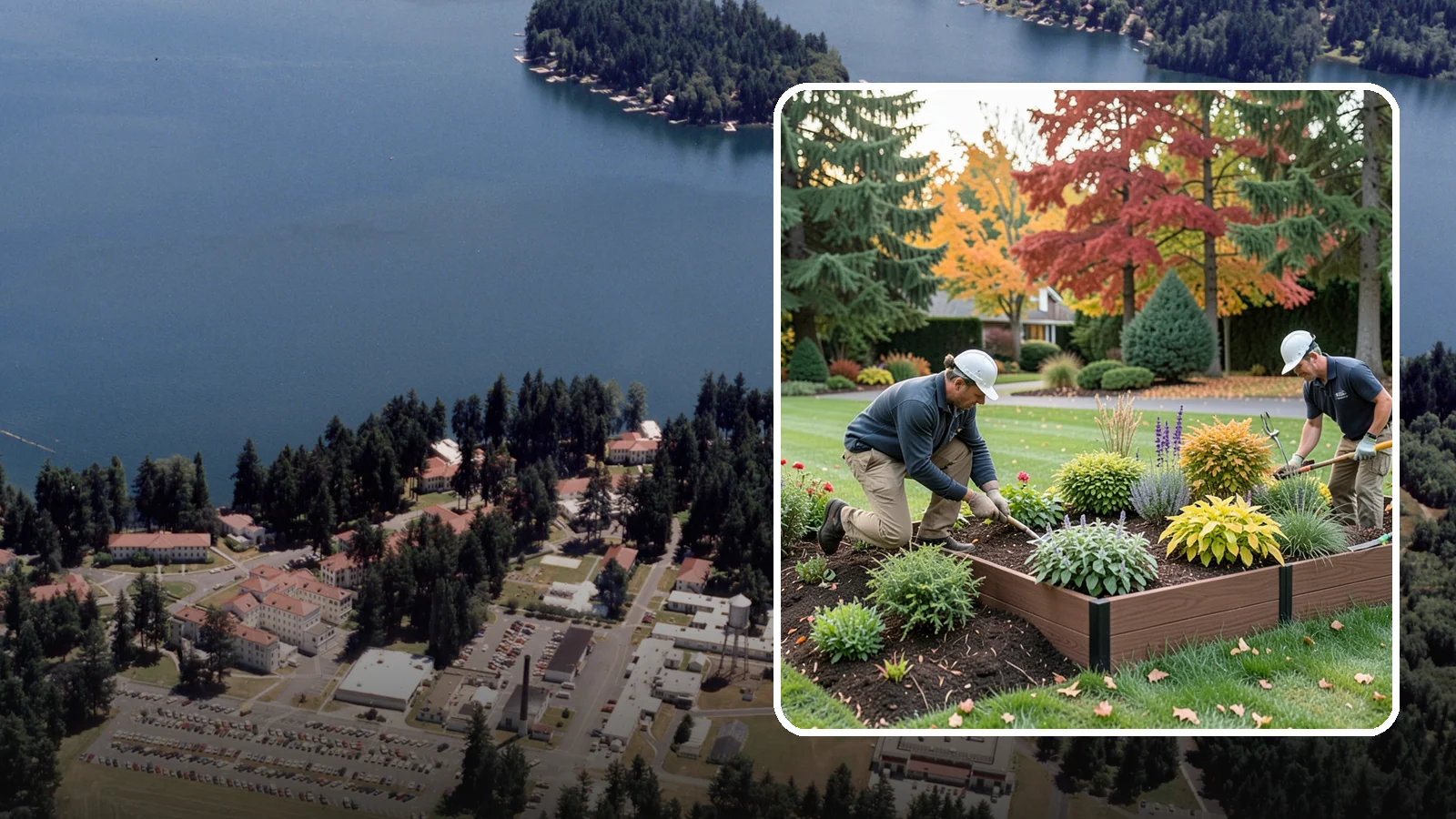 Garden Bed Renovation in Lakewood, Pierce County, WA - We rebuild tired, overgrown Puget Sound garden beds into healthy, well-drained planting spaces that thrive in the Pacific...