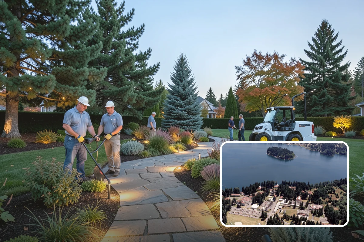 Garden Bed Renovation in Lakewood, Pierce County, WA - Corrects drainage problems caused by compacted clay and steady rainfall
