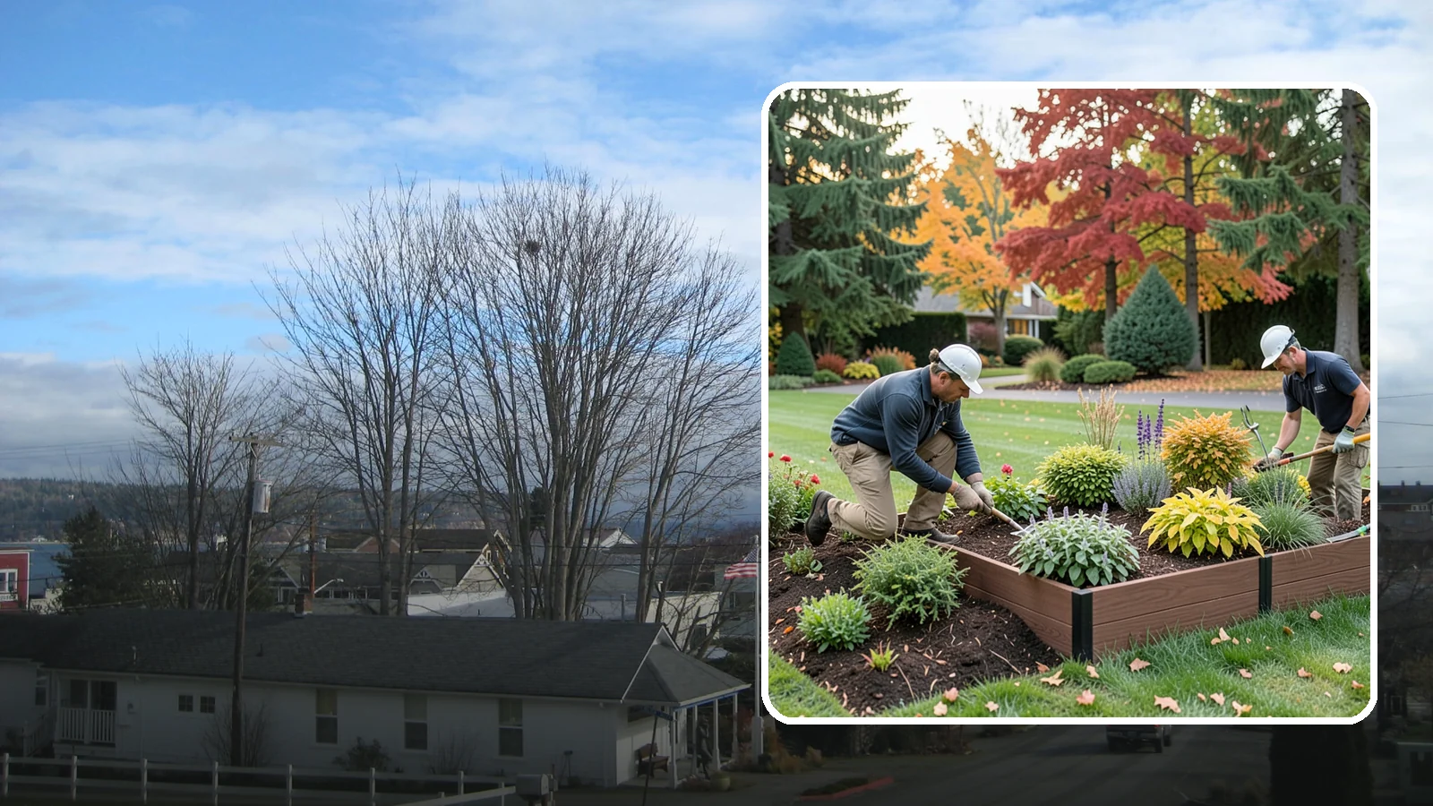 Garden Bed Renovation in Langley, Island County, WA - We rebuild tired, overgrown Puget Sound garden beds into healthy, well-drained planting spaces that thrive in the Pacific...