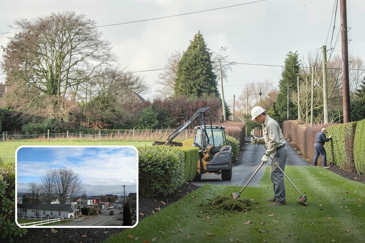 Garden Bed Renovation in Langley, Island County, WA - Corrects drainage problems caused by compacted clay and steady rainfall